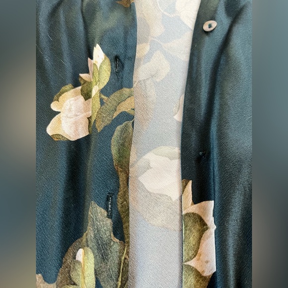 Vince Camellia Branch Silk Shirt - Picture 5 of 10